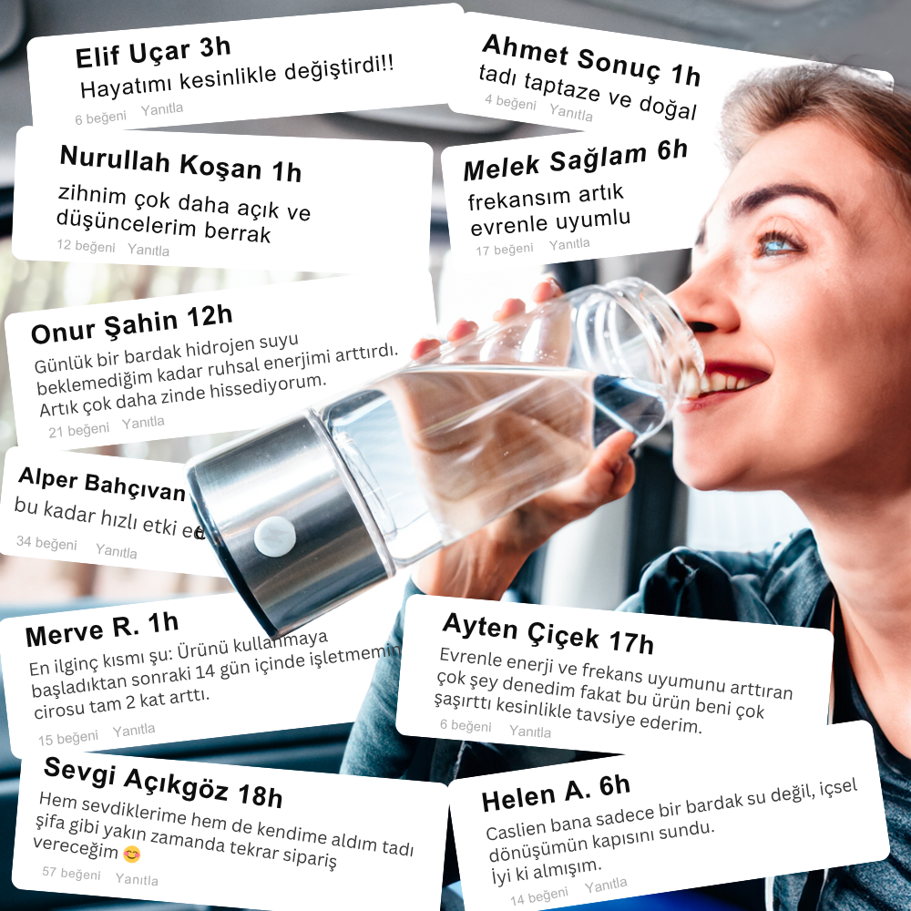 Caslien® Hidrojen Su Bardağı